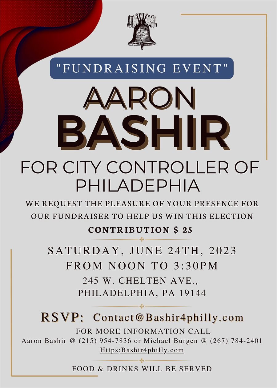 Campaign collateral — Fundraiser invitation