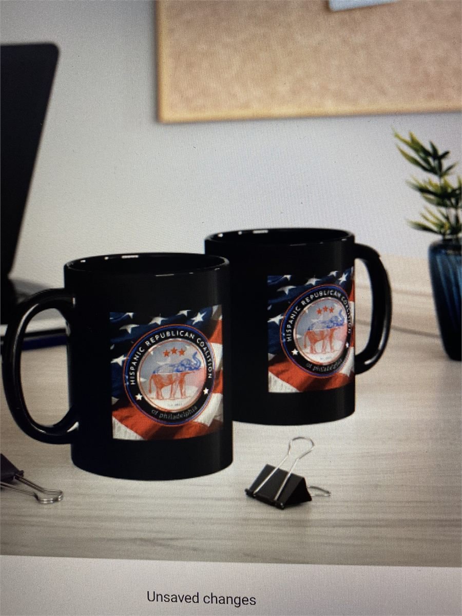 Hispanic Republican Coalition — black mugs