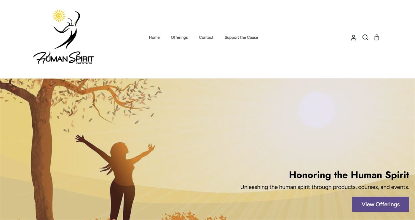 Human Spirit Institute — Website — home