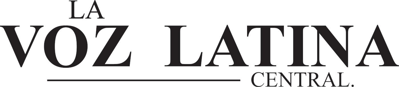 La Voz Latina Central masthead, black