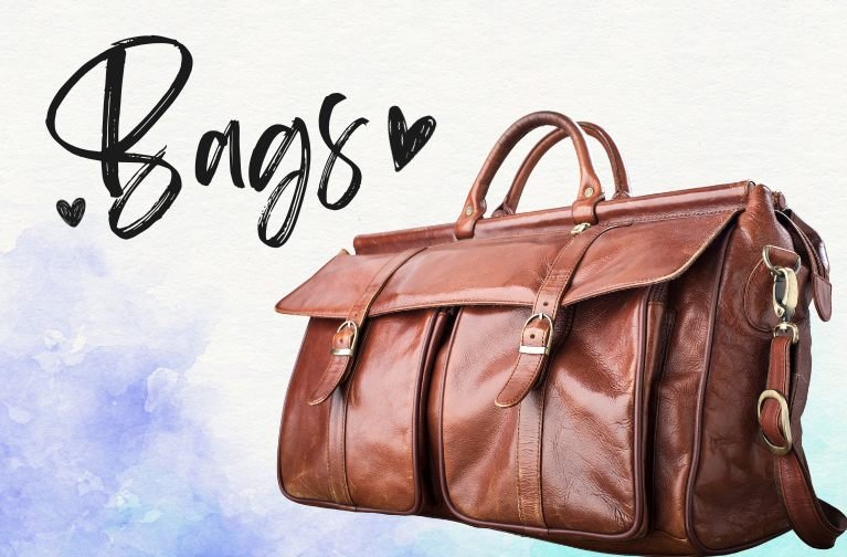 Trinket Trove category header — Bags