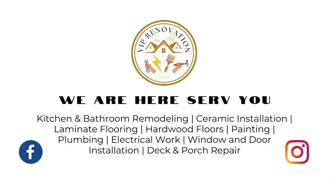 VIP Renovation — Services card